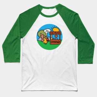 Got any Grapes? (with Circular Background) Baseball T-Shirt